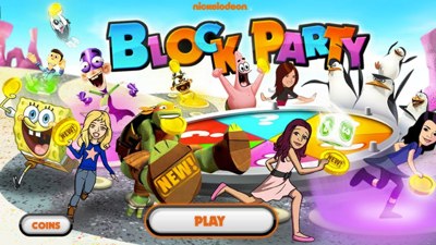 Nickelodeon Block Party - Screenshot - Game Title (United States) - 1280x720
