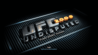 UFC 2009 Undisputed - Screenshot - Game Title (World) - 1280x720