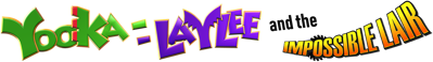 Yooka-Laylee and the Impossible Lair - Clear Logo (World) - 2680x390