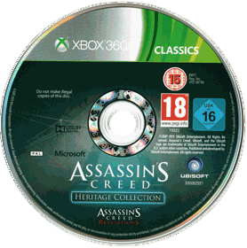 Assassin's Creed: Heritage Collection - Disc (Europe) - 2906x2928
