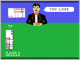 Illustration of Ken Uston Blackjack/Poker