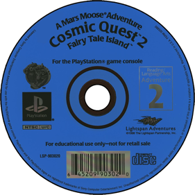 Mars Moose Cosmic Quest 2: Fairy Tale Island - Disc (North America) - 1500x1500