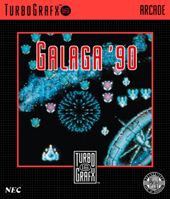 Galaga '90 - Box - Front - Reconstructed (United States) - 750x877