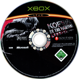 The King of Fighters 2002 - Disc (Europe) - 744x745