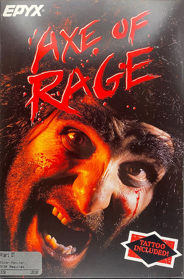Axe of Rage - Box - Front (North America) - 790x1200