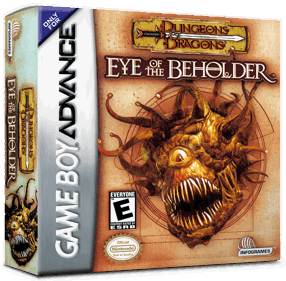Dungeons & Dragons: Eye of the Beholder - Box - 3D (North America) - 1016x998