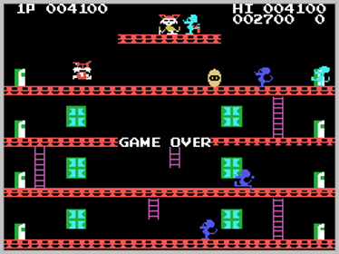 Mouser - Screenshot - Game Over (World) - 256x192