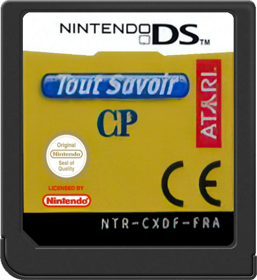 Tout Savoir CP - Cart - Front (France) - 517x564