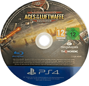 Aces of the Luftwaffe: Squadron: Extended Edition - Disc (Europe) - 1323x1292