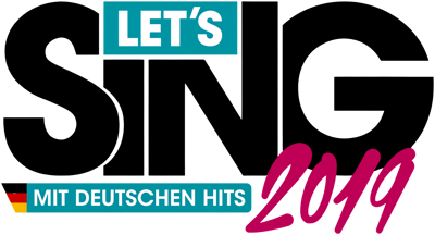 Let's Sing 2019: Mit Deutschen Hits - Clear Logo (Germany) - 3840x2074