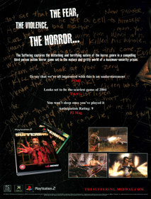 The Suffering - Advertisement Flyer - Front (United Kingdom) - 1669x2200