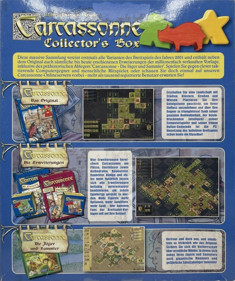 Carcassonne: Collector's Box - Box - Back (Germany) - 1013x1211