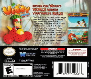 Veggy World - Box - Back (North America) - 1207x1060