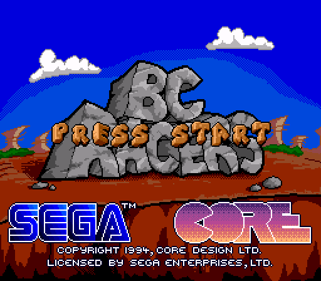 BC Racers - Screenshot - Game Title (World) - 512x448
