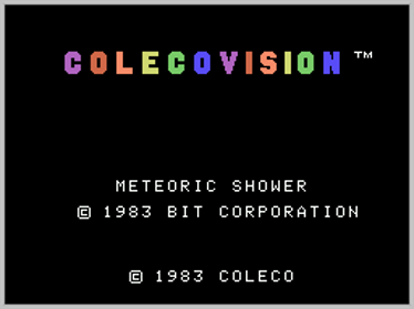 Meteoric Shower - Screenshot - Game Title (Europe) - 256x192