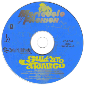 Mortadelo y Filemón: El Sulfato Atómico - Disc (Spain) - 800x798