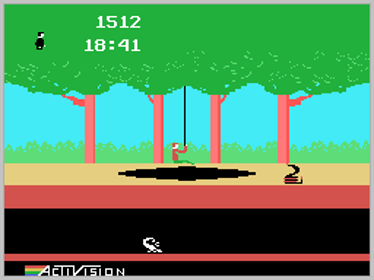 Pitfall! - Screenshot - Gameplay (North America) - 256x192