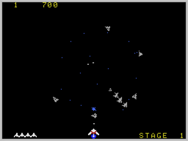 Gyruss - Screenshot - Gameplay (North America) - 256x192