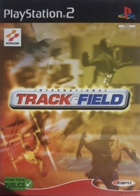 ESPN International Track & Field - Box - Front (France) - 486x680
