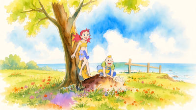 Magic Pengel: The Quest for Color - Fanart - Background (Japan) - 1920x1080