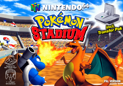 Pokémon Stadium - Box - Front - Reconstructed (Europe) - 1504x1046
