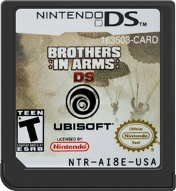 Brothers in Arms DS - Cart - Front (North America) - 517x564