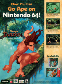 Tarzan - Advertisement Flyer - Front (United States) - 1638x2200