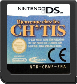 Bienvenue chez les Ch'tis: Le Jeu - Cart - Front (France) - 517x564