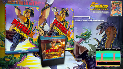 Pitfall II Arcade - Advertisement Flyer - Front (World) - 1920x1080