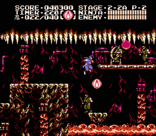 Ninja Gaiden III: The Ancient Ship of Doom - Screenshot - Gameplay (North America) - 256x224
