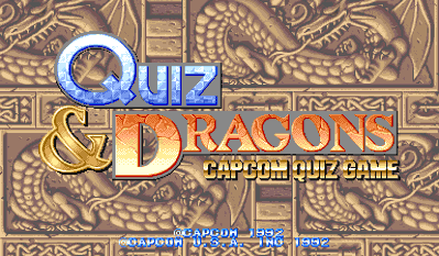Quiz & Dragons: Capcom Quiz Game - Screenshot - Game Title (North America) - 384x224