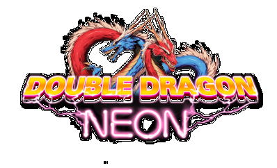 Double Dragon Neon - Clear Logo (World) - 1080x656