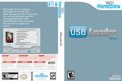 USB Loader GX - Box - Front - Reconstructed (North America) - 512x340