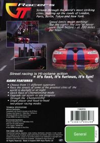 GT Racers - Box - Back (Australia) - 561x800