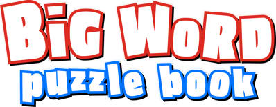 Big Word Puzzle Book - Clear Logo (Europe) - 2400x934