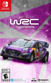 WRC Generations: The FIA WRC Official Game - Box - Front (North America) - 881x1430