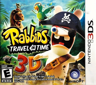 Rabbids Travel in Time 3D - Box - Front (Canada) - 1268x1124
