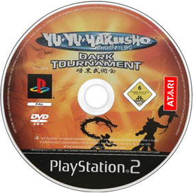 Yu Yu Hakusho: Ghost Files: Dark Tournament - Disc (Europe) - 694x694