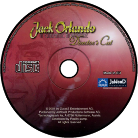 Jack Orlando: A Cinematic Adventure - Director's Cut - Disc (Europe) - 1000x1000