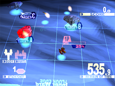 Shooter Starfighter Sanvein - Screenshot - Gameplay (World) - 640x480
