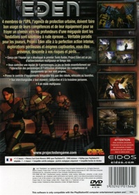 Project Eden - Box - Back (France) - 640x895
