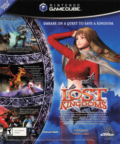 Lost Kingdoms - Advertisement Flyer - Front (United States) - 1834x2200