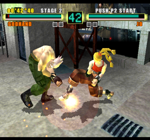 Ehrgeiz: God Bless the Ring - Screenshot - Gameplay (World) - 512x480