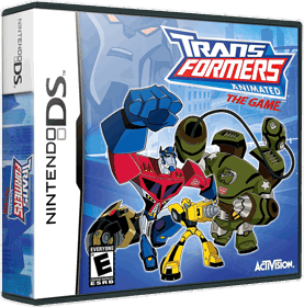 Transformers Animated: The Game - Box - 3D (North America) - 868x878