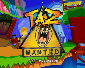 Taz: Wanted - Screenshot - Game Title (World) - 640x512