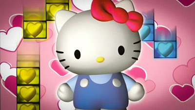 Hello Kitty's Cube Frenzy - Fanart - Background (World) - 3840x2160