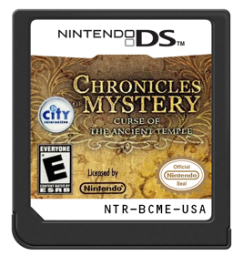 Chronicles of Mystery: Curse of the Ancient Temple - Cart - Front (North America) - 571x600