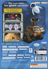 Disney•Pixar WALL-E - Box - Back (North America) - 1308x1850