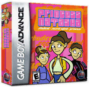 Princess Natasha: Student, Secret Agent, Princess - Box - 3D (North America) - 1016x998