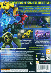 Ben 10: Ultimate Alien Cosmic Destruction - Box - Back (Germany) - 1003x1412